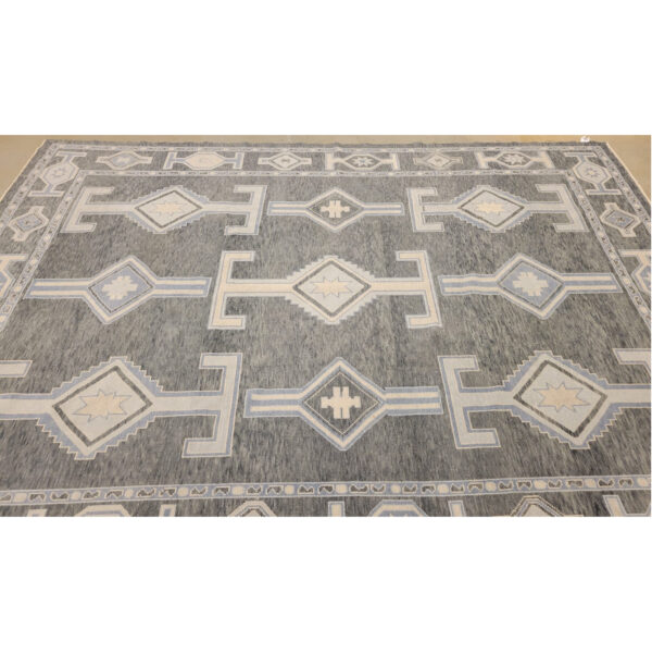 Turkish Hand-knotted Oushak Wool Rug (9'2 x 12'2)