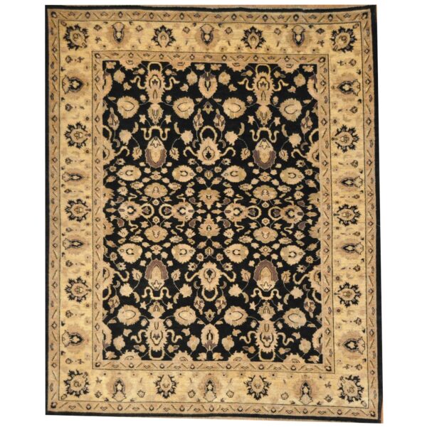 Afghan Hand-knotted Oushak Wool Rug (6'8 x 8'1)