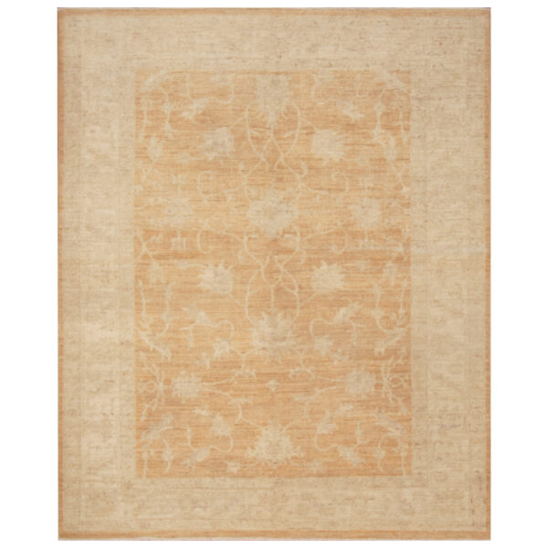 Afghan Hand-knotted Vegetable Dye Oushak Wool Rug (4'10 x 5'10)