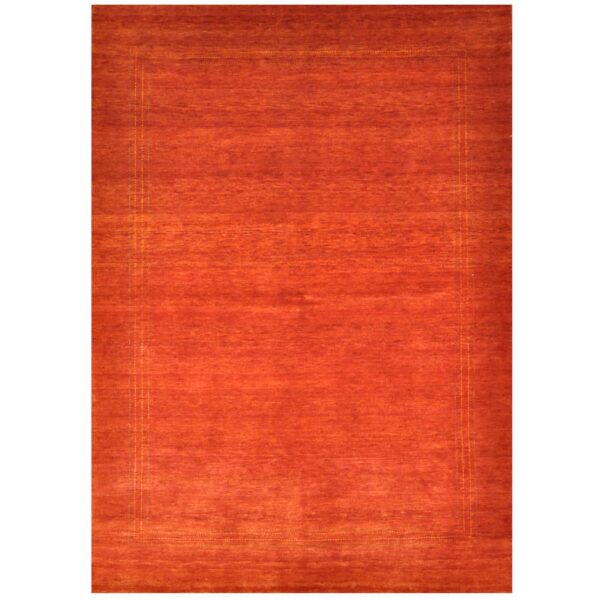Indo Hand-knotted Gabbeh Wool Rug (5'4 x 7'4)