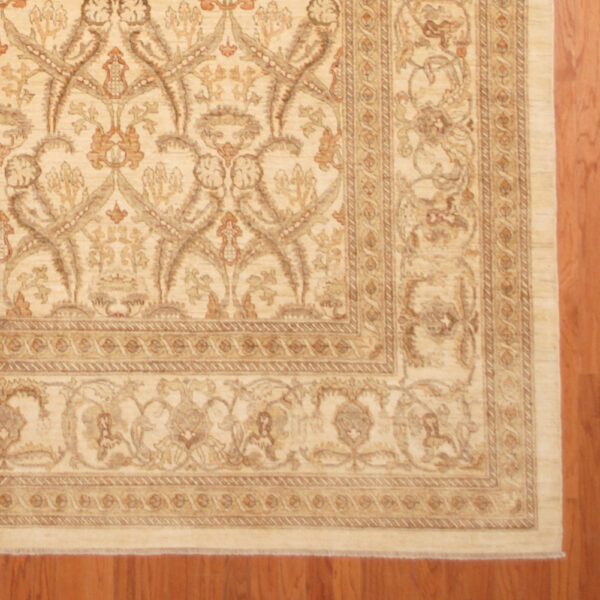 Afghan Hand-knotted Vegetable Dye (10'1 x 13'11) - Image 2