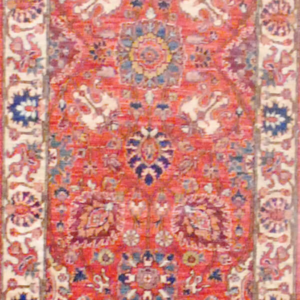 Afghan Hand-knotted Kazak (2'6 x 14'2) - Image 2