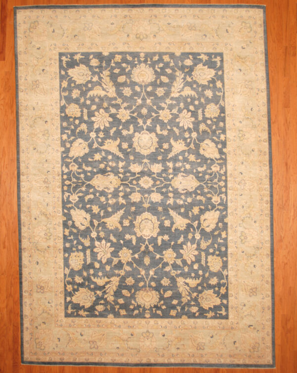 Afghan Hand-knotted Vegetable Dye (9'8 x 13'8)