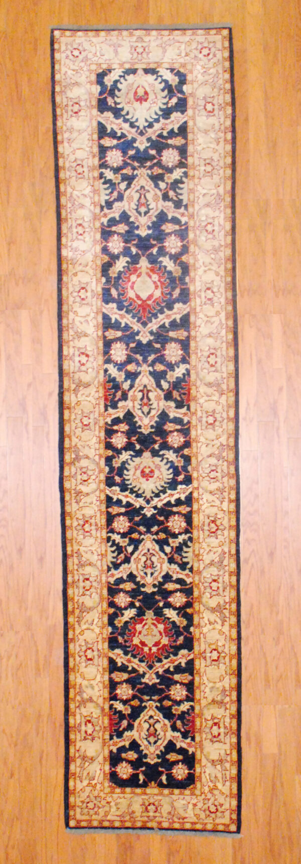 Afghan Hand-knotted Fine Vegetable Dye (2'9 x 12'5)