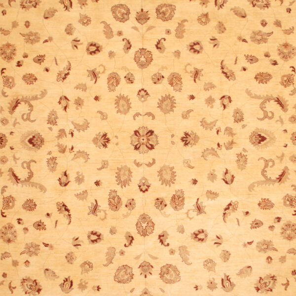 Afghan Hand-knotted Vegetable Dye (10' x 14') - Image 3