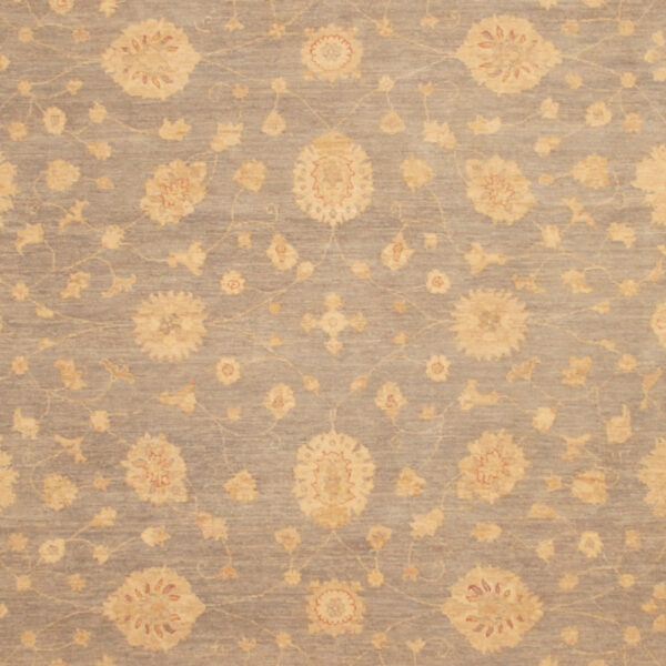 Afghan Hand-knotted Vegetable Dye (9'11 x 13'8) - Image 3