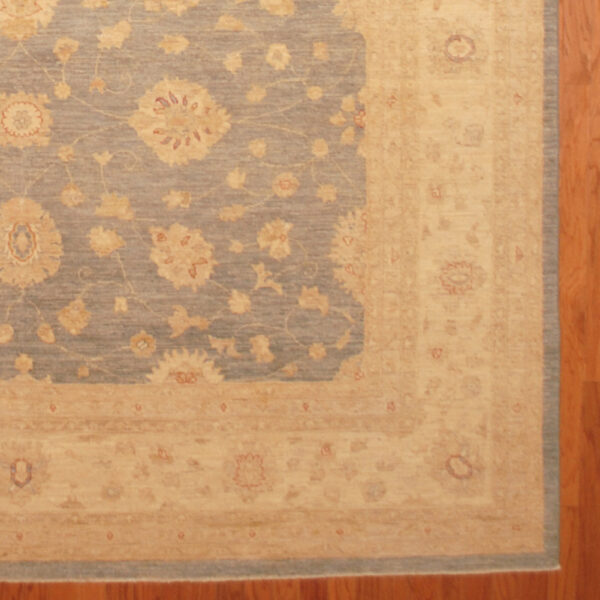 Afghan Hand-knotted Vegetable Dye (9'11 x 13'8) - Image 2