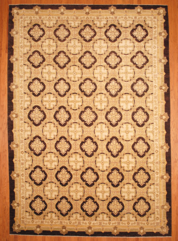 Afghan Hand-knotted Vegetable Dye (10'2 x 12'10)