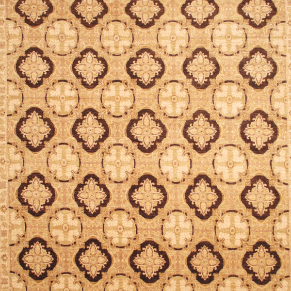 Afghan Hand-knotted Vegetable Dye (10'2 x 12'10) - Image 3