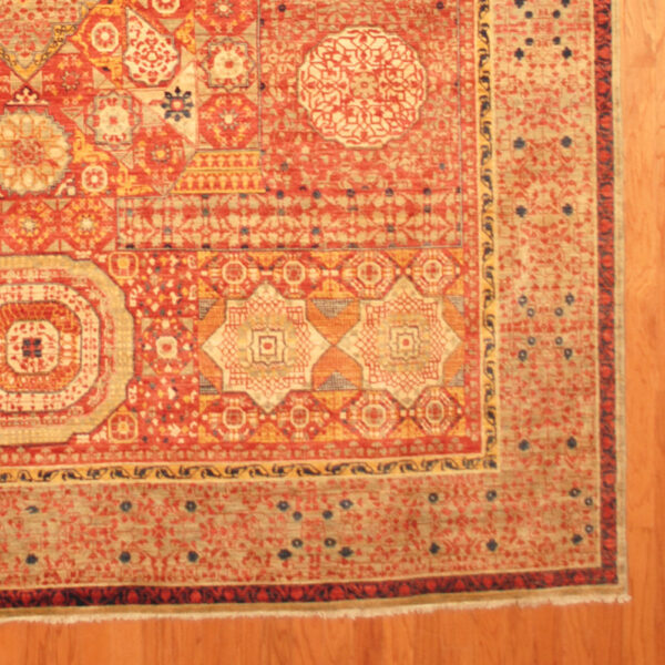 Afghan Hand-knotted Vegetable Dye (9'10 x 13'11) - Image 2