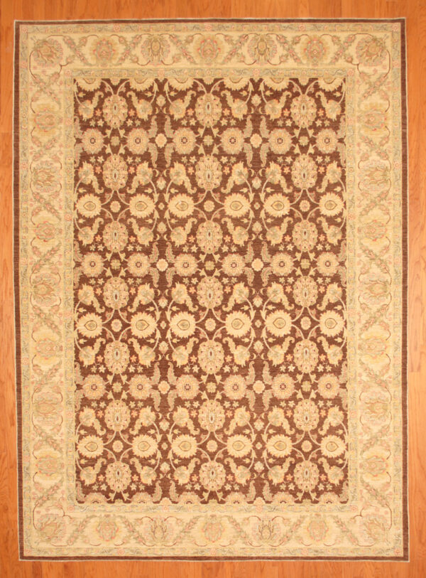 Afghan Hand-knotted Vegetable Dye (9' x 12'5)