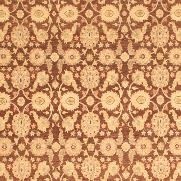 Afghan Hand-knotted Vegetable Dye (9' x 12'5) - Image 3