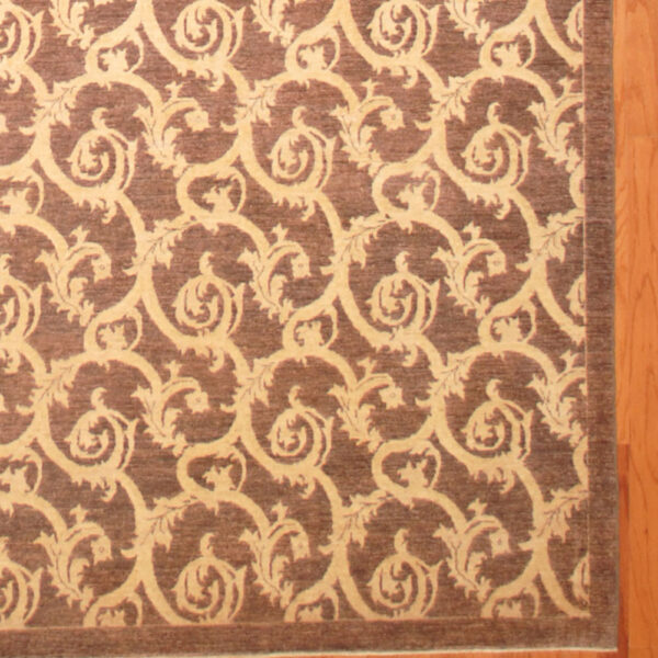 Afghan Hand-knotted Vegetable Dye (9' x 12'9) - Image 2