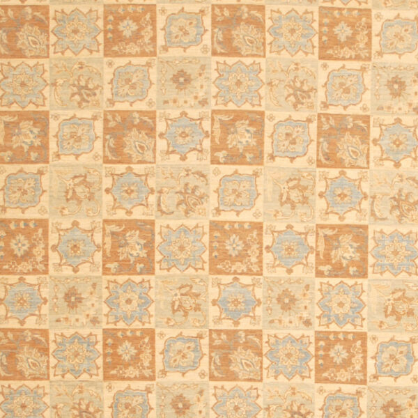 Afghan Hand-knotted Vegetable Dye (9'1 x 12'2) - Image 3