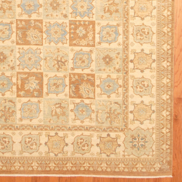 Afghan Hand-knotted Vegetable Dye (9'1 x 12'2) - Image 2