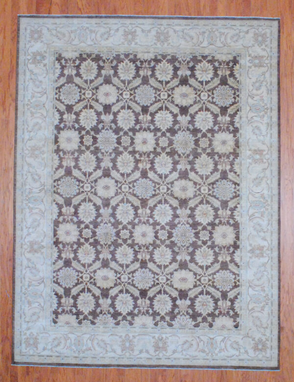 Afghan Hand-knotted Vegetable Dye (8' x 10'7 )