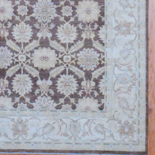 Afghan Hand-knotted Vegetable Dye (8' x 10'7 ) - Image 2