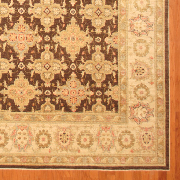 Afghan Hand-knotted Vegetable Dye (8'10 x 12') - Image 2
