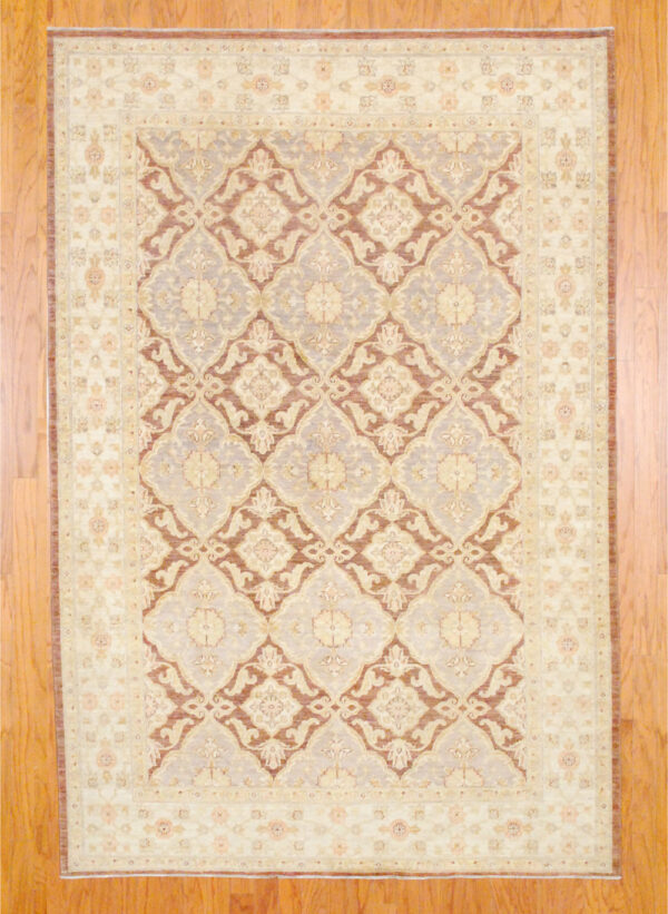 Afghan Hand-knotted Fine Vegetable Dye (6' x 8'10)