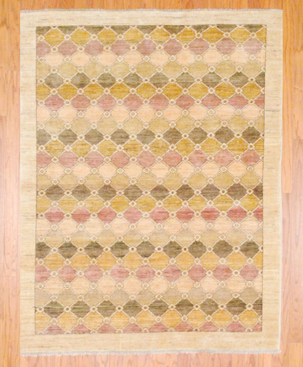 Afghan Hand-knotted Fine Vegetable Dye (4'11 x 6'4)