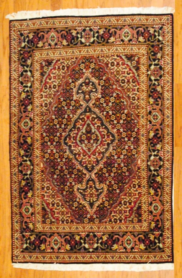 Persian Hand-knotted Fish Design Tabriz (3'3 x 5')