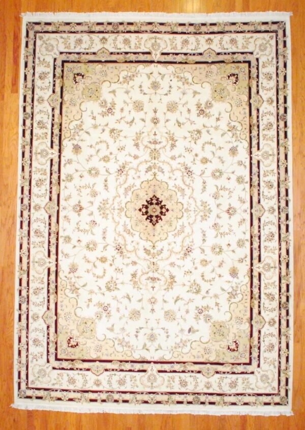 Sino Hand-knotted Tabriz (10' x 14')