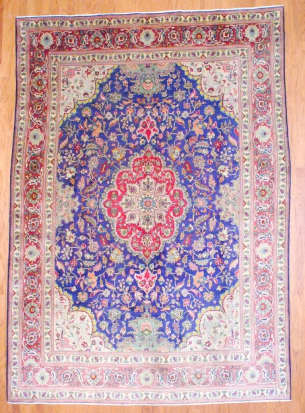 Persian Hand-knotted Tabriz (8'6 x 12')