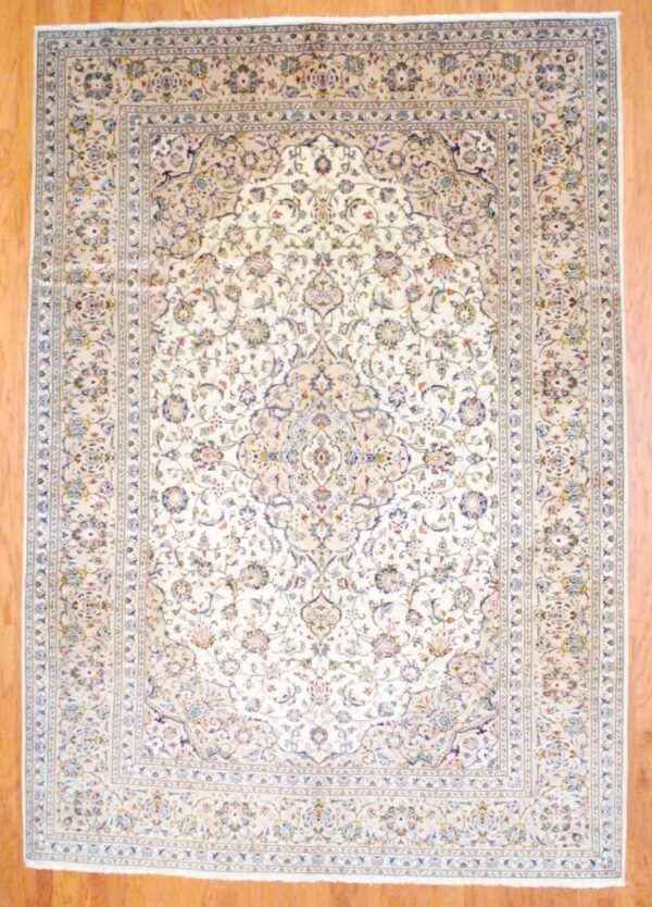 Persian Hand-knotted Kashan (8'1 x 11'5)