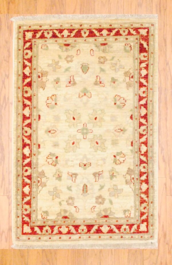 Afghan Hand-knotted Vegetable Dye (2'6 x 3'10)