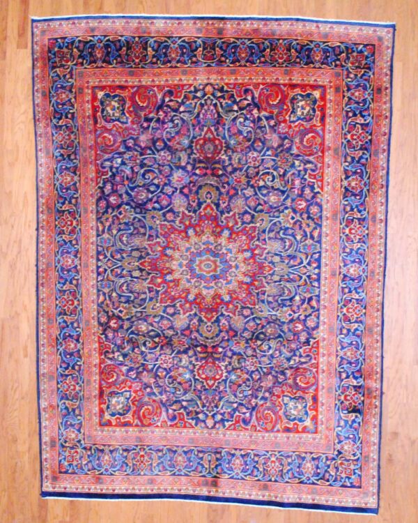Persian Hand-knotted Sarouk (8' x 11')