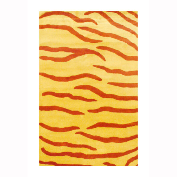 Indo Hand-tufted Zebra Stripe Wool Rug (3'3 x 5'3)