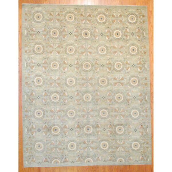 Afghan Hand-knotted Vegetable Dye Wool Rug (9' x 11'4)