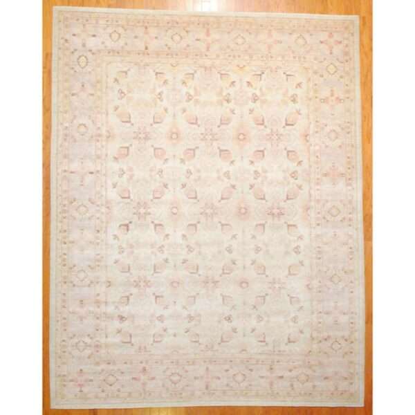 Afghan Hand-knotted Vegetable Dye Wool Rug (9'1 x 11'6)