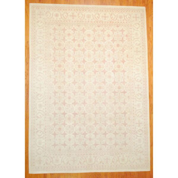 Afghan Hand-knotted Vegetable Dye Wool Rug (8'11 x 11'11)