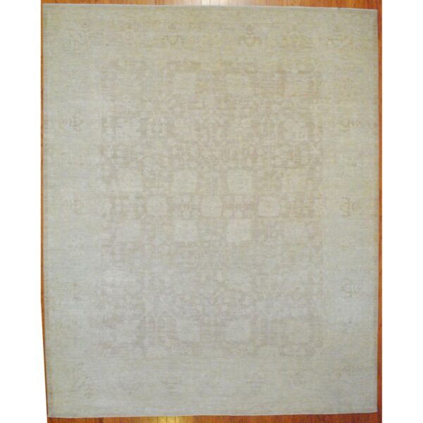 Afghan Hand-knotted Vegetable Dye Wool Rug (9'4 x 11'4)
