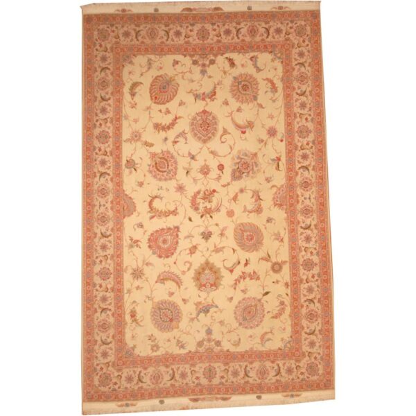 Persian Hand-knotted Tabriz (5'10 x 9'3)