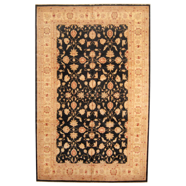 Afghan Hand-knotted Vegetable Dye Oushak Wool Rug (10' x 15'9)