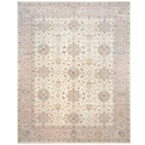Afghan Hand-knotted Vegetable Dye Wool Rug (12' x 15')