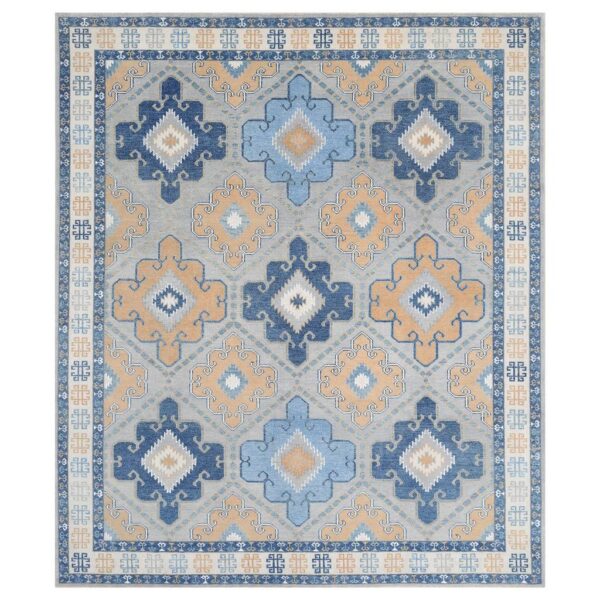 Afghan Hand-knotted Vegetable Dye Kazak Wool Rug (8'7 x 10'1)