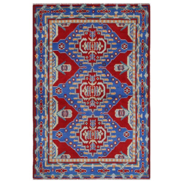 Afghan Hand-knotted Kargahi Wool Rug (3'3 x 5')