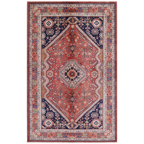 Afghan Hand-knotted Vegetable Dye Farahan Wool Rug (6' x 9'10)