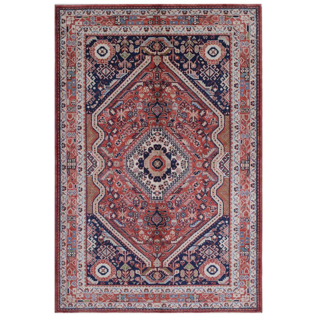 Afghan Hand-knotted Vegetable Dye Farahan Wool Rug (5'5 x 8'4)