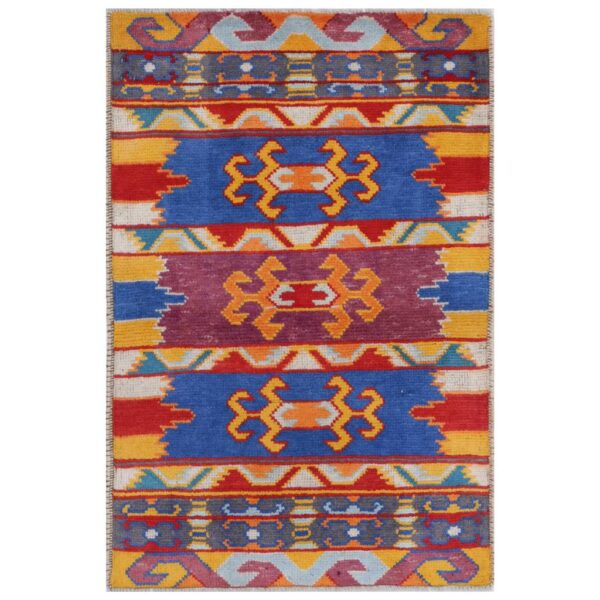 Afghan Hand-knotted Kargahi Wool Rug (2'6 x 3'10)