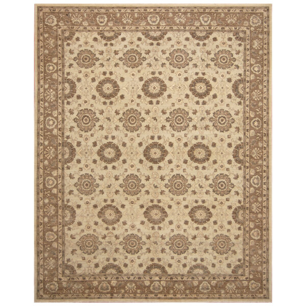 Afghan Hand-knotted Vegetable Dye Khotan Wool Rug (8' x 9'10)