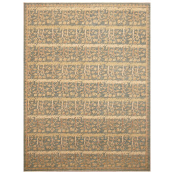 Afghan Hand-knotted Vegetable Dye William Morris (7'1 x 9'5)