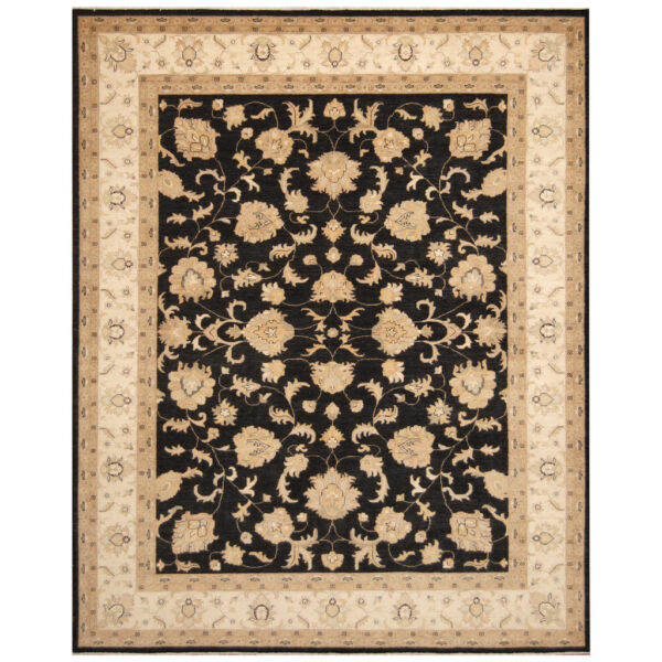 Afghan Hand-knotted Whitewashed Oushak Wool Rug (8'2 x 10'2)