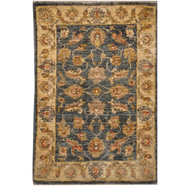 Afghan Hand-knotted Vegetable Dye Oushak Wool Rug (2' x 3')