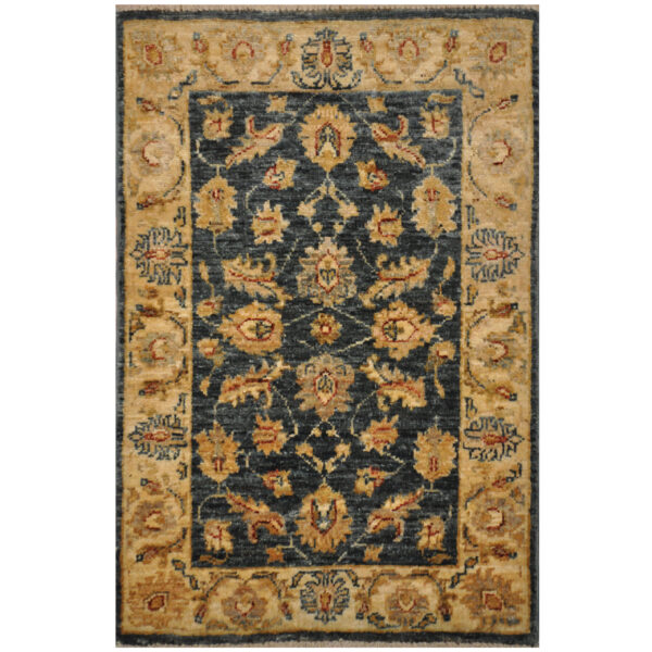 Afghan Hand-knotted Vegetable Dye Oushak Wool Rug (2' x 3')