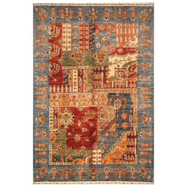 Afghan Hand-knotted Super Kazak Wool Rug (4'10 x 7'3)