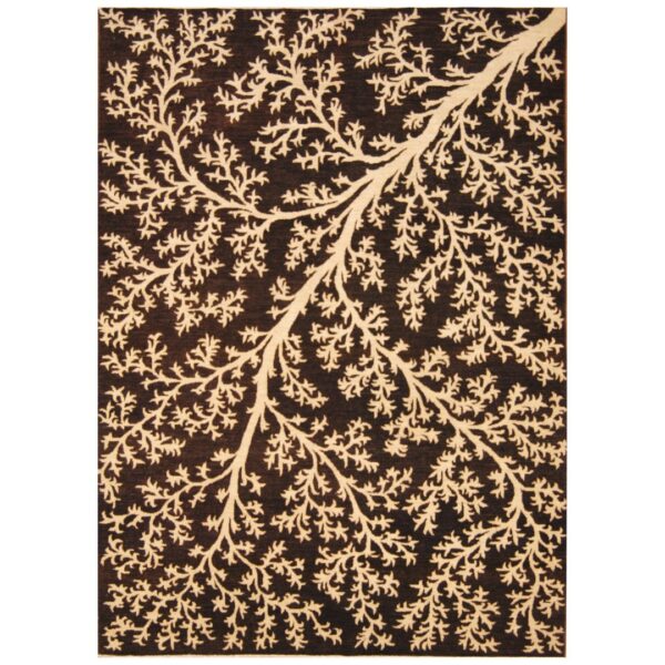 Afghan Hand-knotted Vegetable Dye Oushak Wool Rug (6'3 x 8'6)
